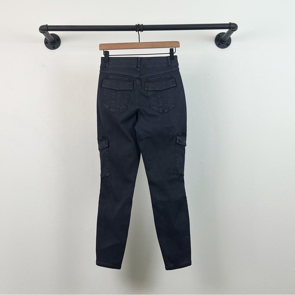 SPANX NWT Stretch Twill Cargo Ankle Pants in Grey - Picture 9 of 10